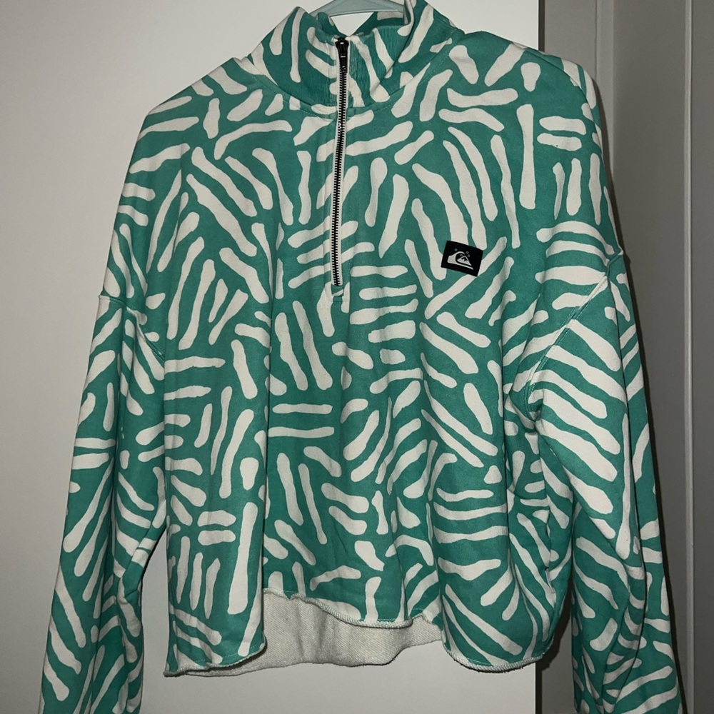Quicksilver Cropped Half Zip
